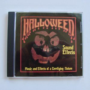 Halloween Music CD Music and Sound Effects of a Terrifying Nature Scary Monster